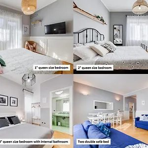 Apartament Bmga L Incredible 3bdr With Balcony In Center, Rzym